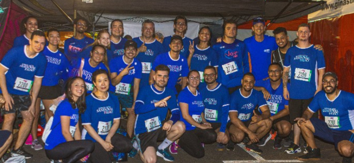 Mais de 30 colaboradores da Advocacia Sandoval Filho participam da Night Run