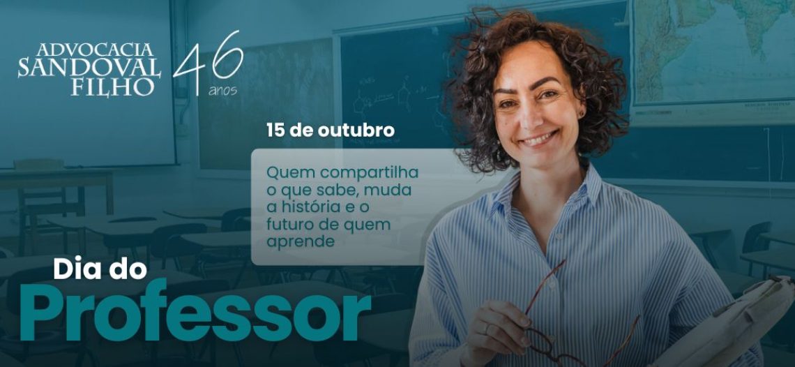 15 de outubro: Dia do Professor
