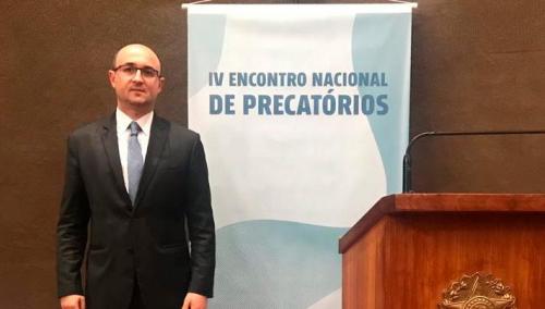 O advogado Messias Falleiros participou do IV Encontro Nacional de Precatórios realizado em Brasília (DF).